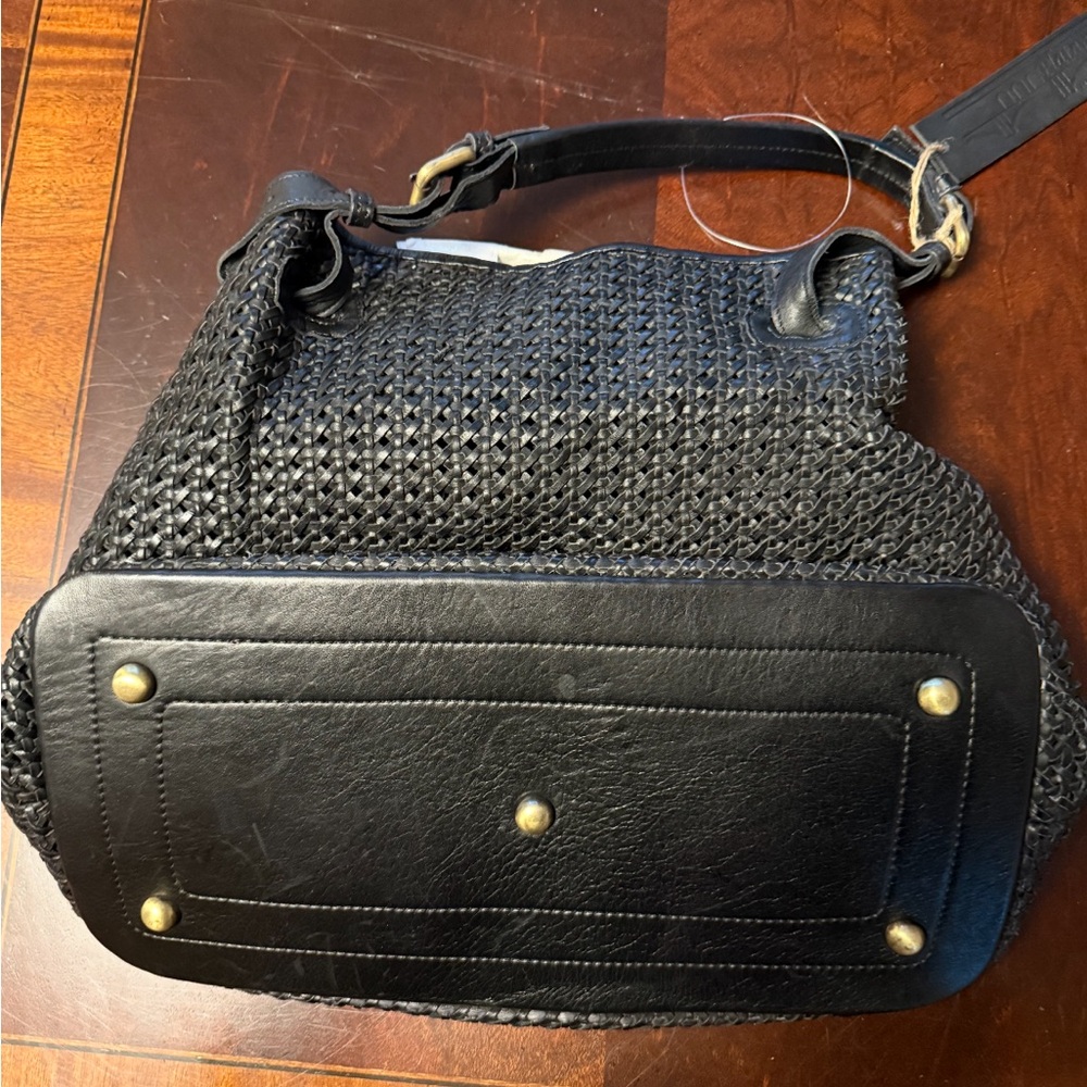 Platania woven leather purse - Picture 2 of 2